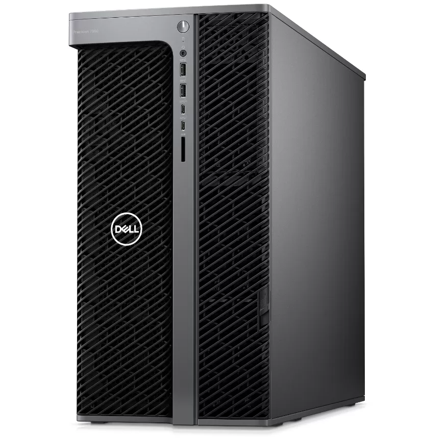 Máy trạm Dell Precision 7960 Tower Workstation - Xeon w5-3425/32G/512GB SSD/NVIDIA T1000/PSU 1400W/3Y